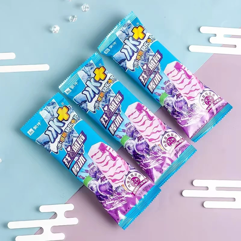 蒙牛冰加蓝莓雪糕