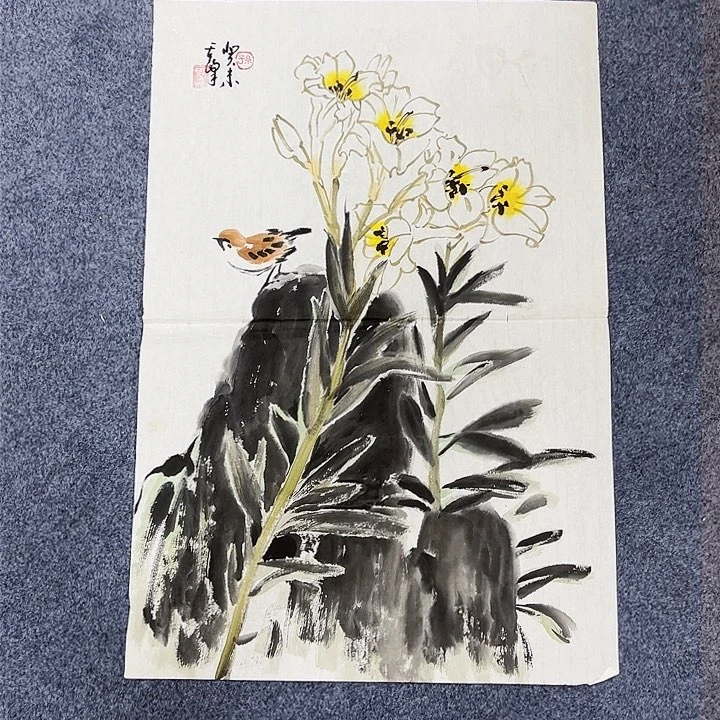 国画手绘画是一种艺术创作方式