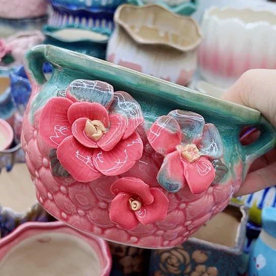 多肉绿植陶瓷花盆