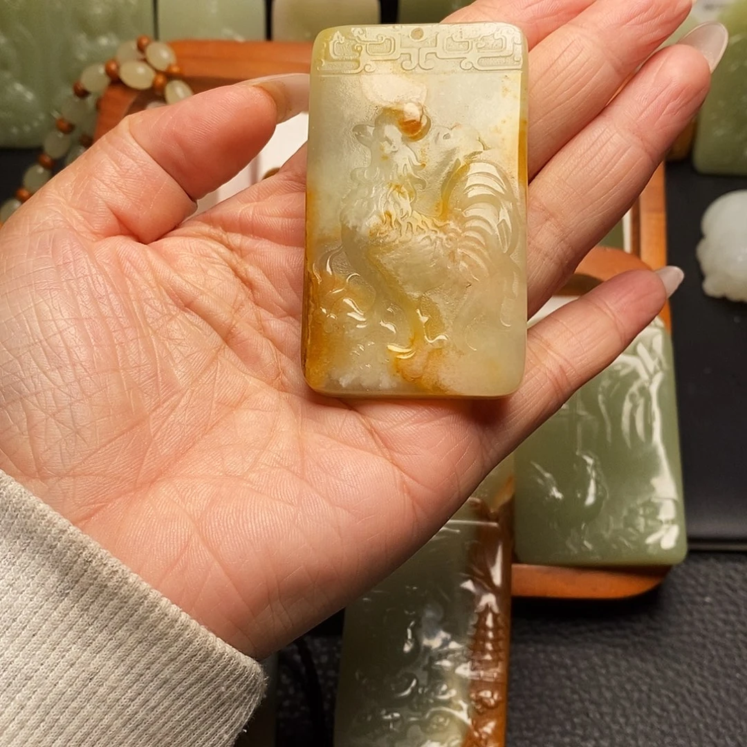 新疆昆仑山料生肖鸡