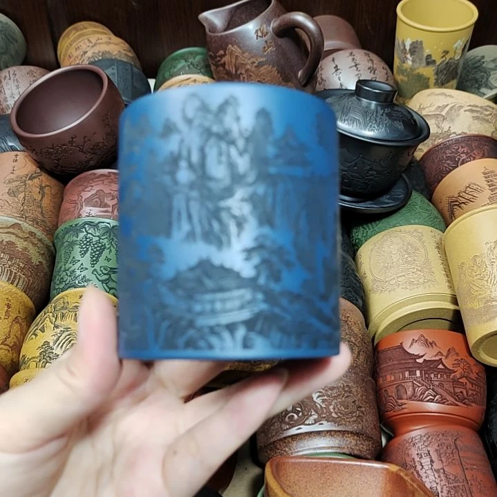 茶杯紫砂宜兴紫砂茶具正品