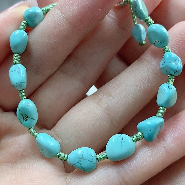 绿松石珠宝奇石未镶嵌