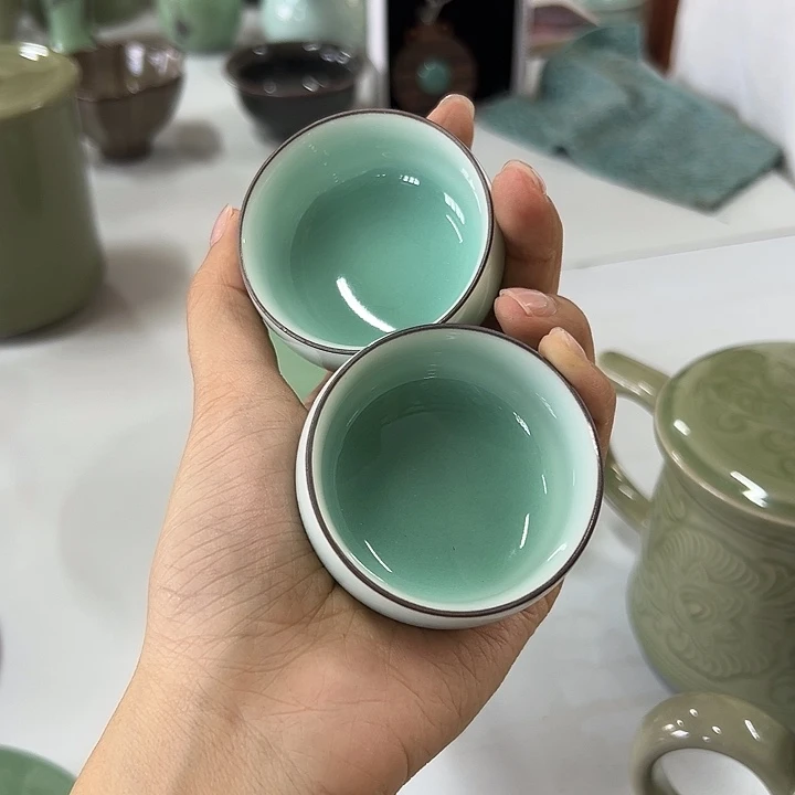 小米茶器龙泉青瓷