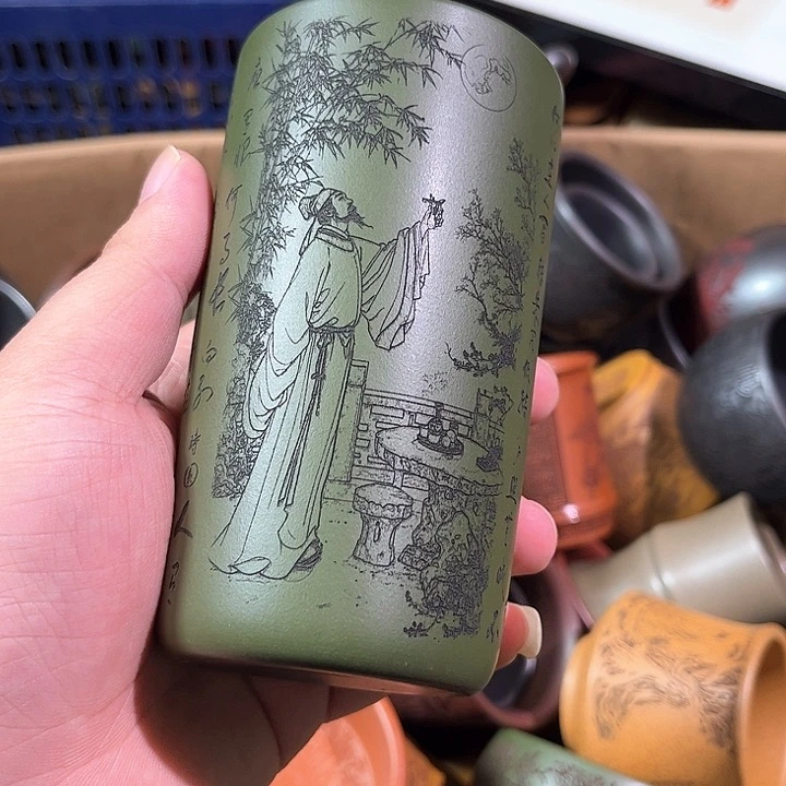 茶杯紫砂全手工紫砂 主人杯