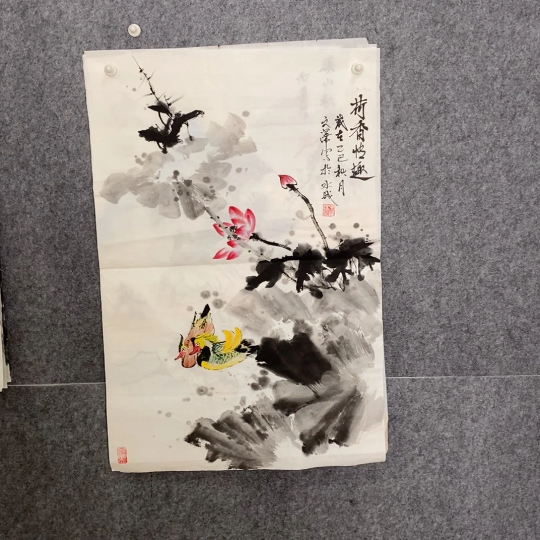 国画手写手绘国画作品43