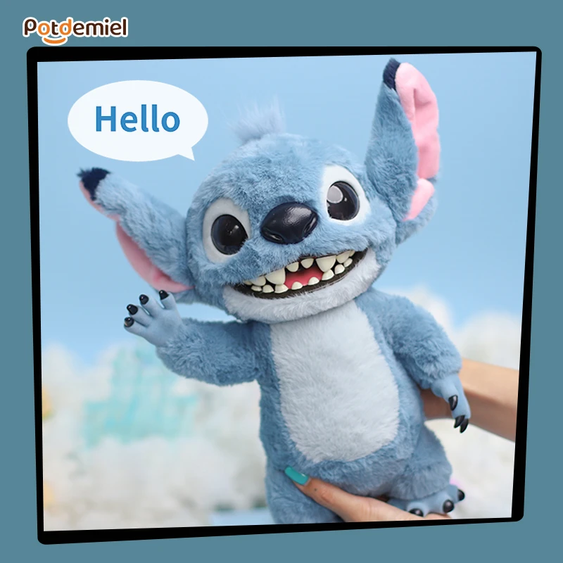 potdemiel蜂蜜罐正版迪士尼星际宝贝史迪奇电影版28cm玩偶公仔