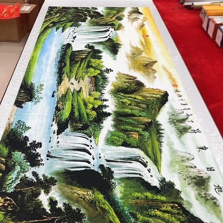 手工装裱字画作品