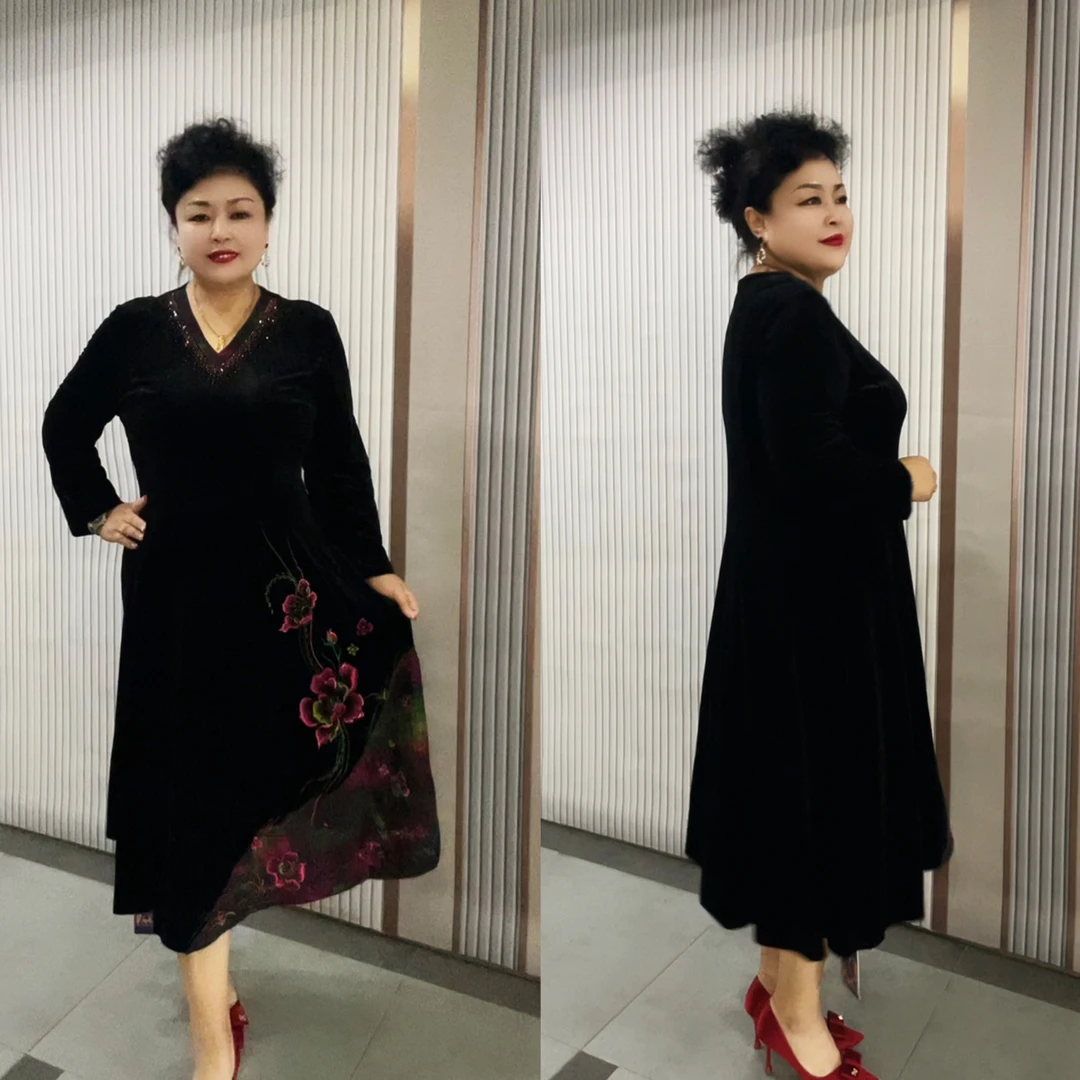 新款时尚大方连衣裙