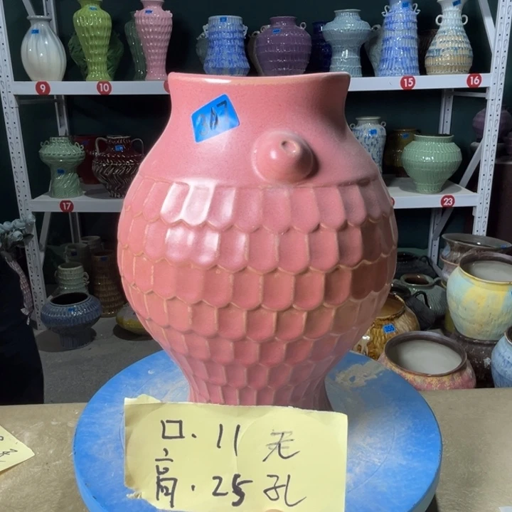 景德镇陶瓷花盆花器347