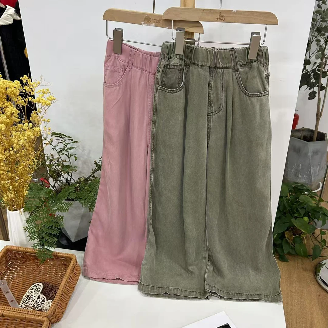 0368  春季中大童牛仔裤  B