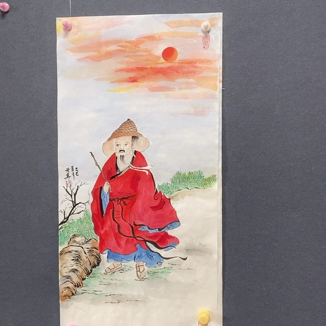 国画张芳华34/68手绘画芯