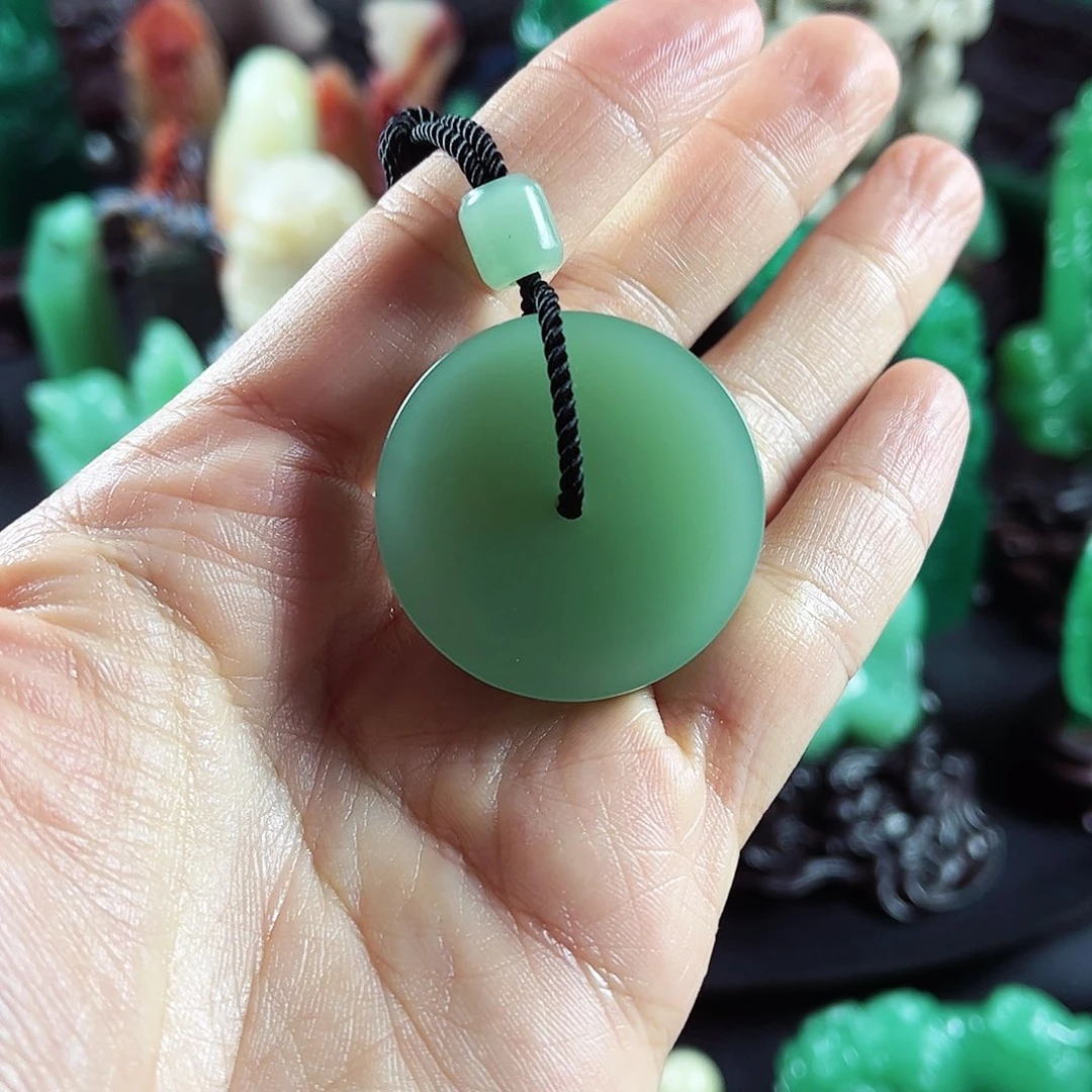 四川石名贵石材梅子青