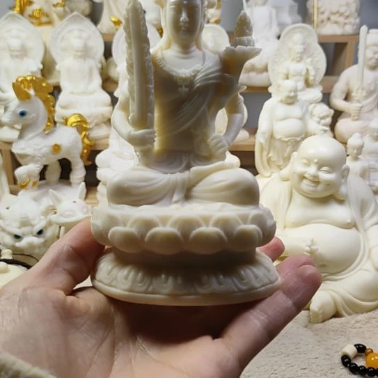 木菩提果虚空藏摆件工艺品