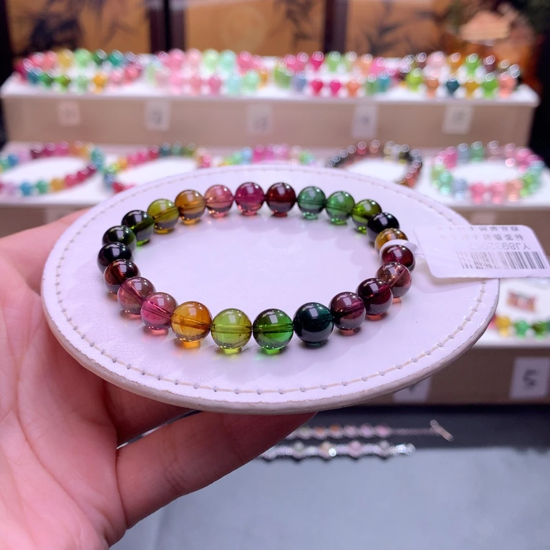 未镶嵌手链碧玺不退换