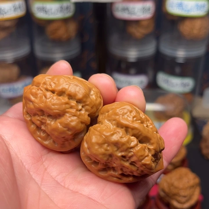 核桃手串/手链放漏款35三角蛙蛙