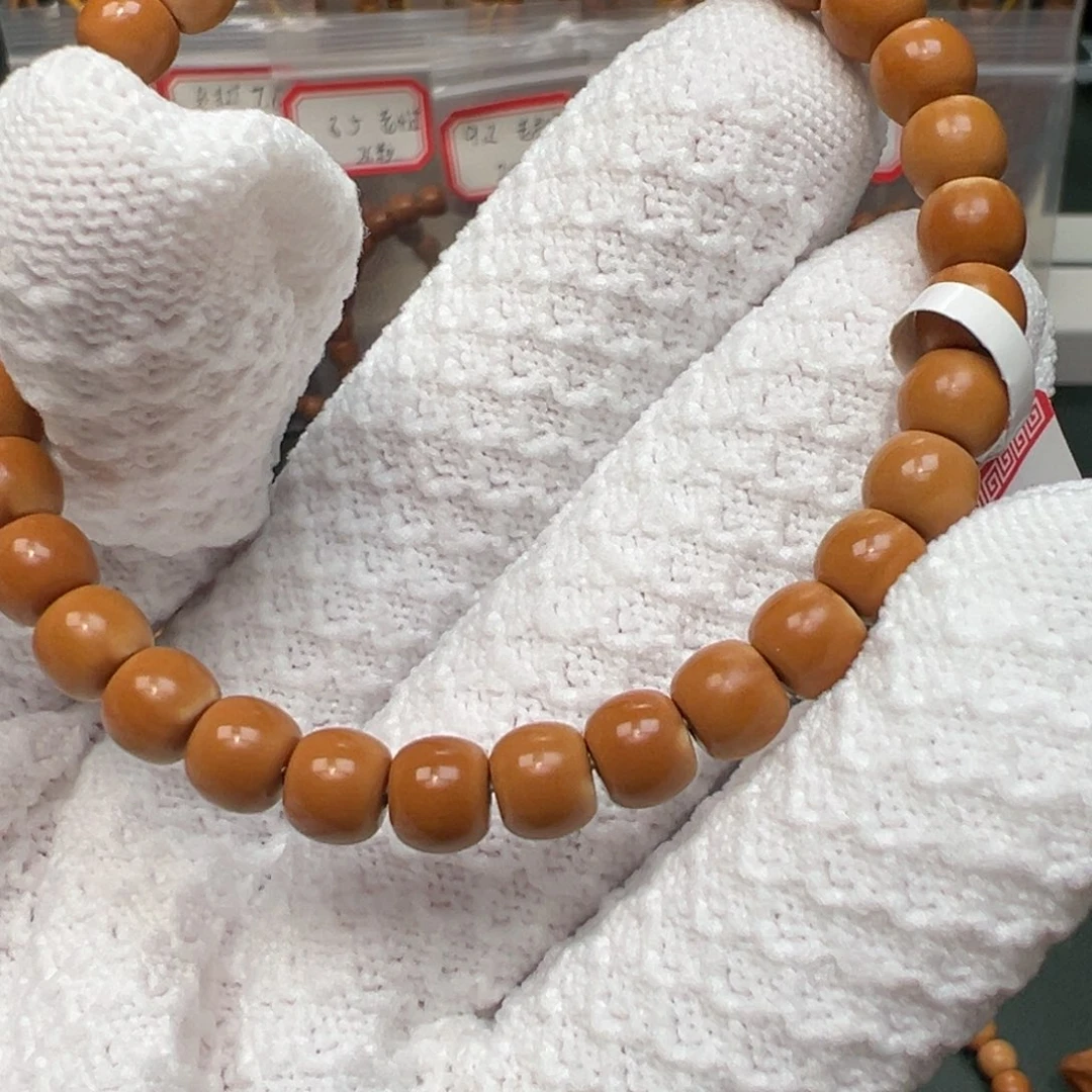 橄榄核吊坠老挝核尖单圈7.0mm