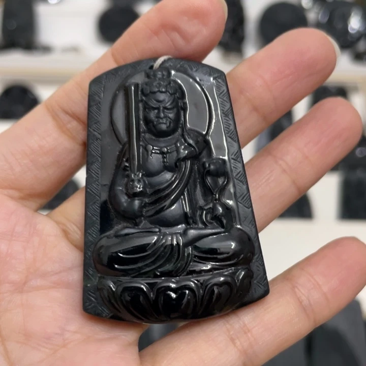 F***g吊坠(不含链)未镶嵌翡翠不动明王