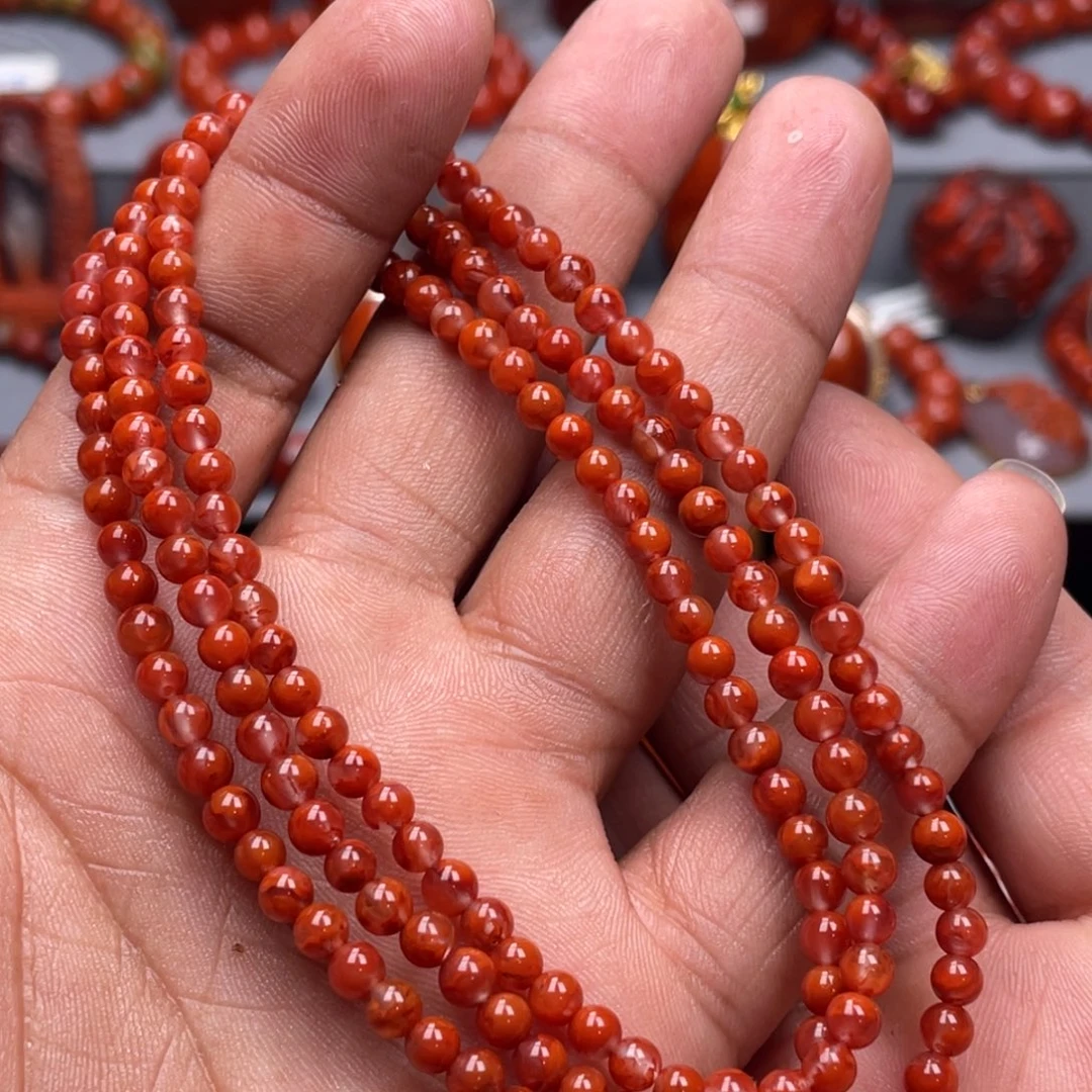 南红玛瑙未镶嵌珠宝奇石多圈4