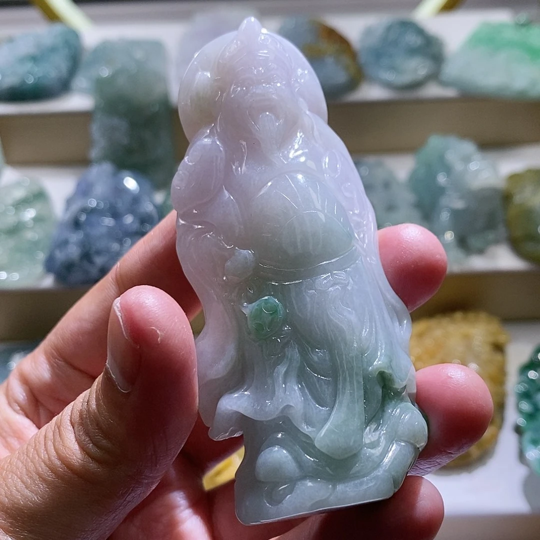 【闪购商品】翡翠颈饰未镶嵌财神