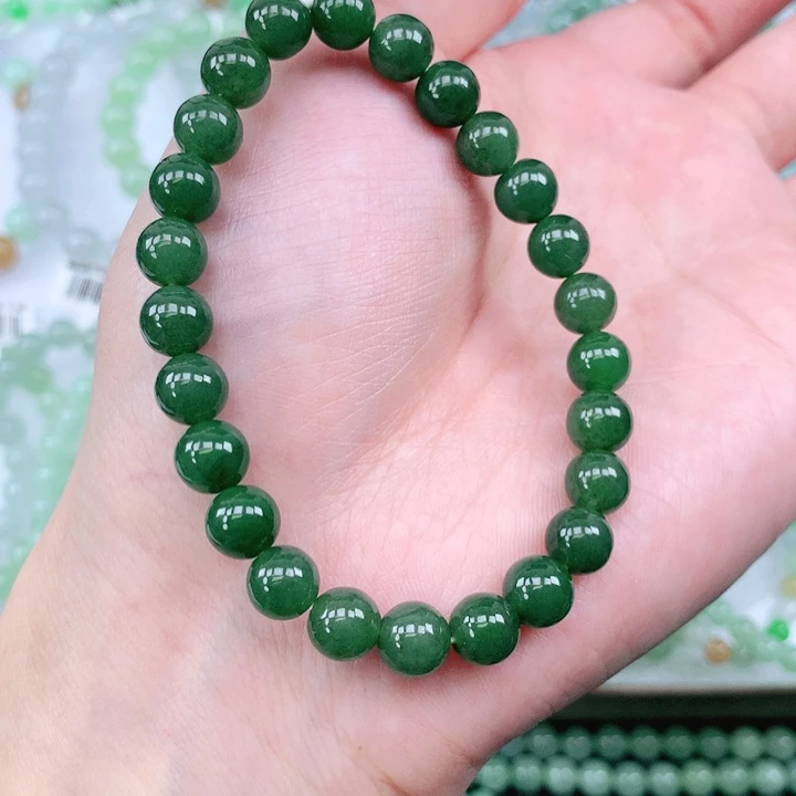 未镶嵌手链翡翠翡翠