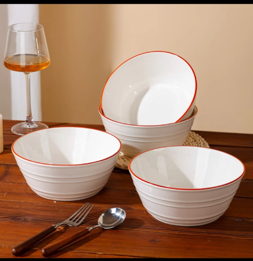 8英寸时尚生活汤碗2只