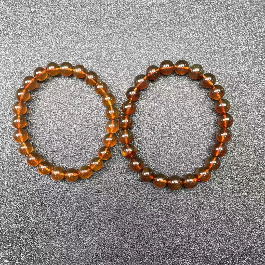 【玉经纶】70231/Q27-琥珀手串-多样性发其一