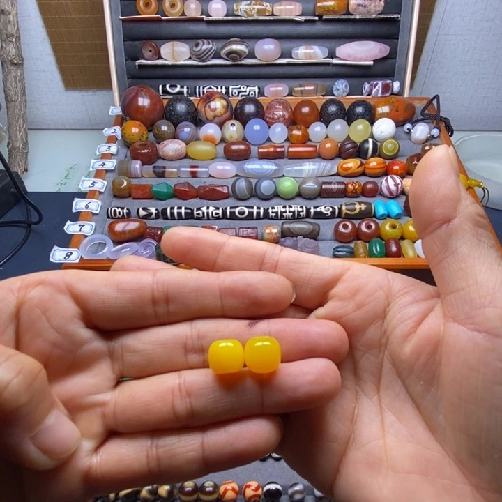 玛瑙/玉髓未镶嵌巴西玛瑙饰品桶珠