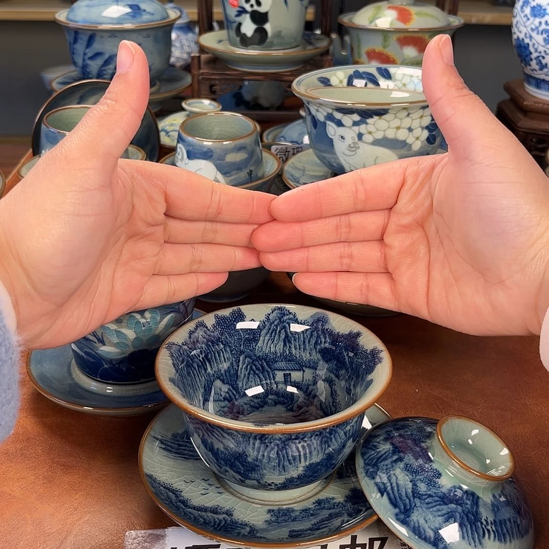 杯盖碗景德镇陶瓷