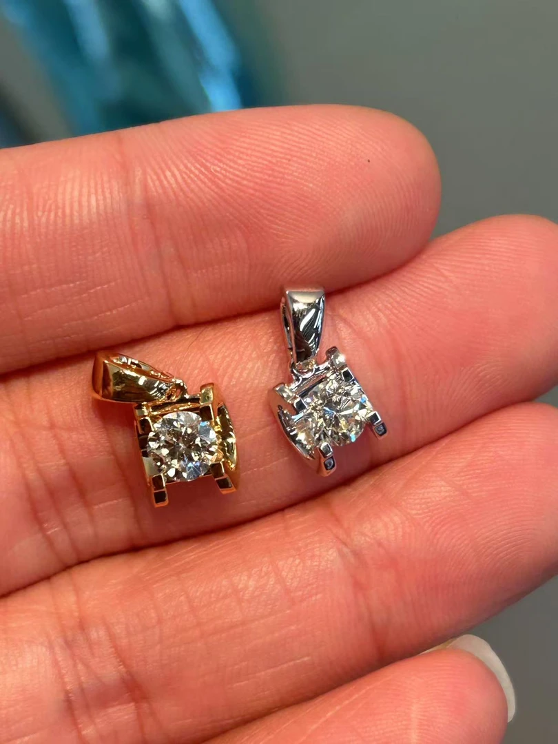 【小晗专属】牛头70钻石吊坠 多样性发一 单吊坠不含链精致简约百搭