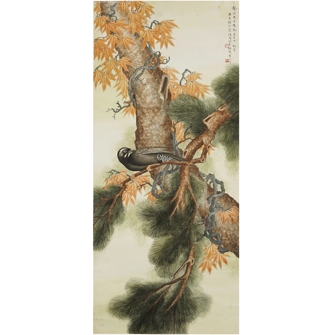 1718 冯康候 近现代 花鸟