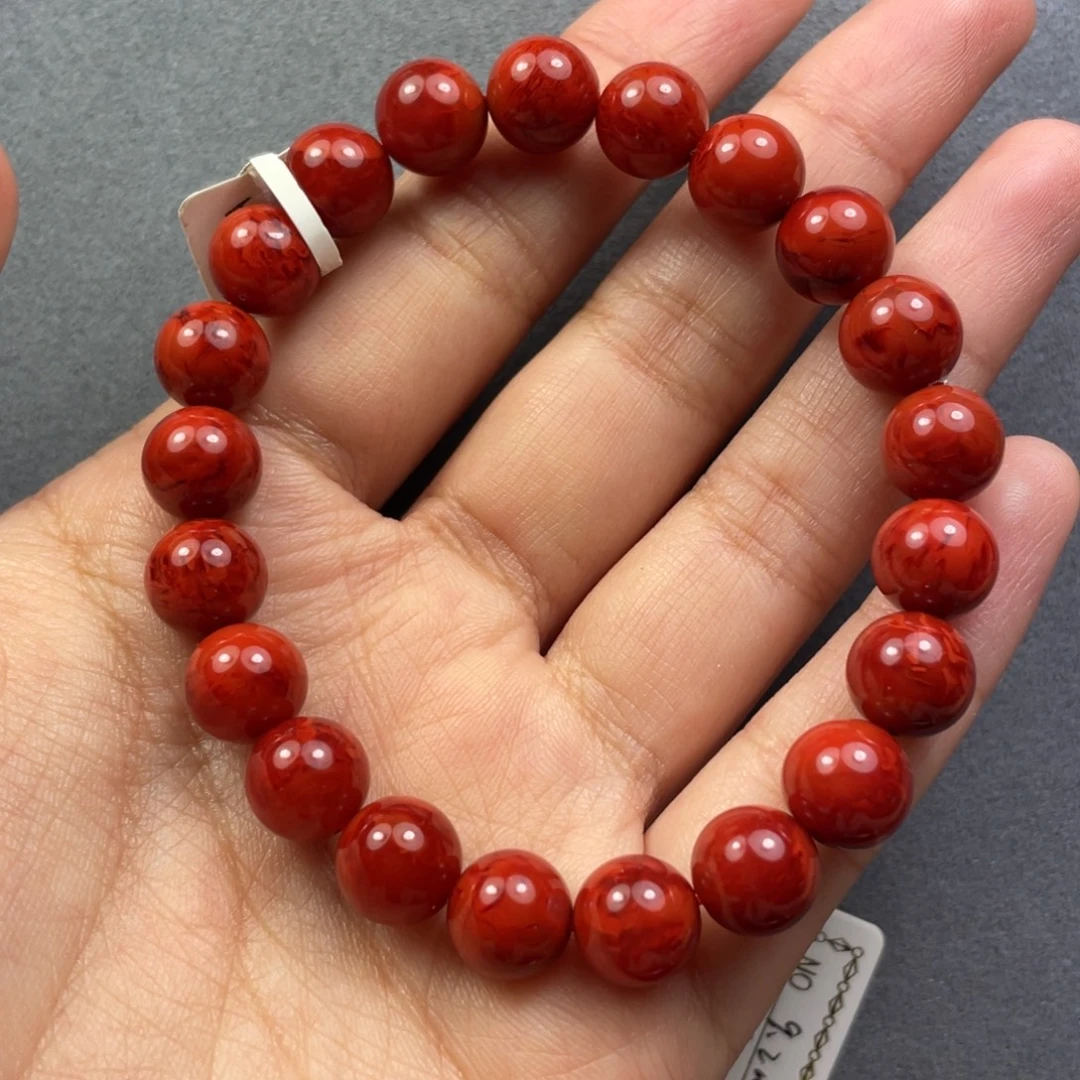南红玛瑙未镶嵌配饰9.2mm