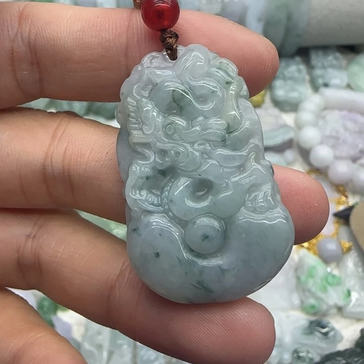 未镶嵌手链翡翠生肖龙