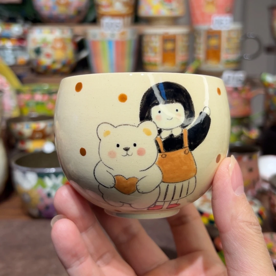 景德镇陶瓷手绘杯