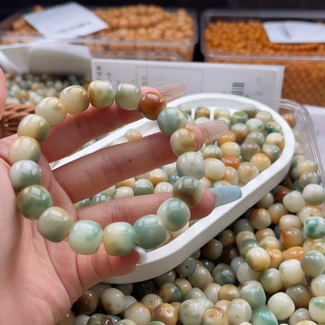 白玉菩提吊坠c12mm/100+20颗