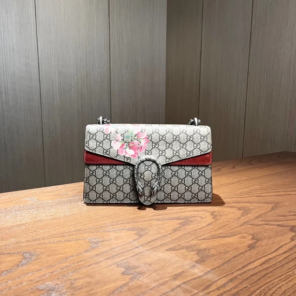 99新 GUCCI/古驰 Gucci古驰 酒神链条包 尺寸27×17 rq