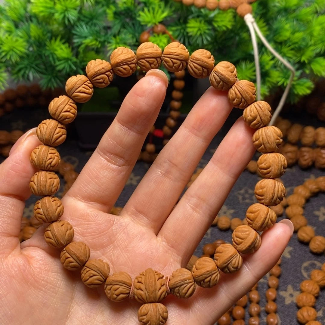 爱***萄手串桃核秦岭桃核