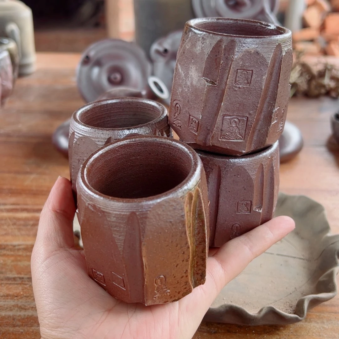 坭兴陶贵台龙窑柴烧茶器A12