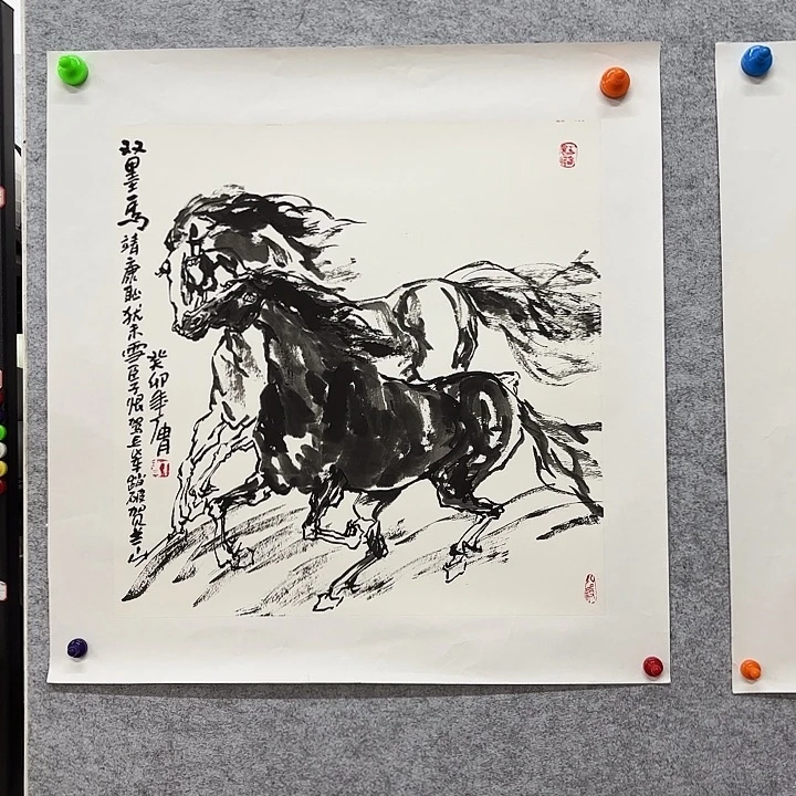 国画花鸟等多种鸟类和