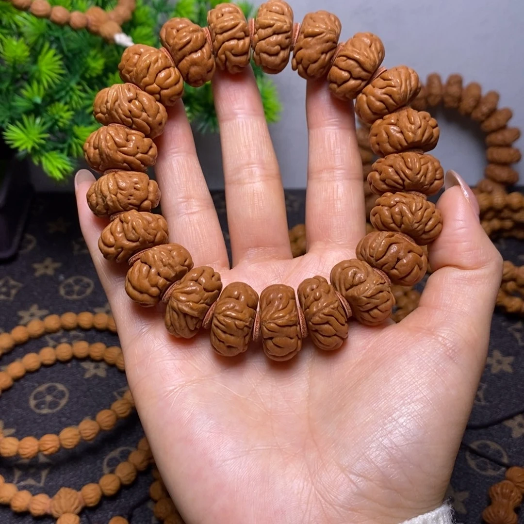 H***生桃核手串秦岭桃核