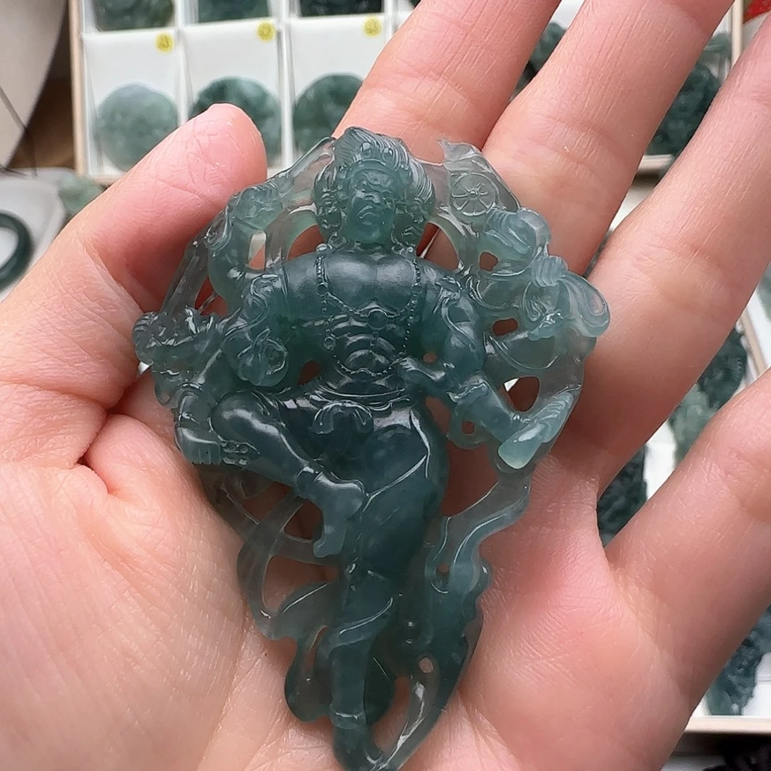 定制翡翠未镶嵌用****4大威天龙翡翠定制