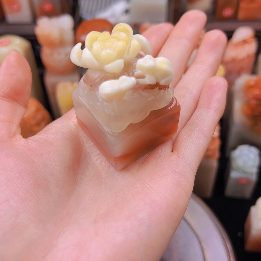 昌化石印石C****e篆刻作品