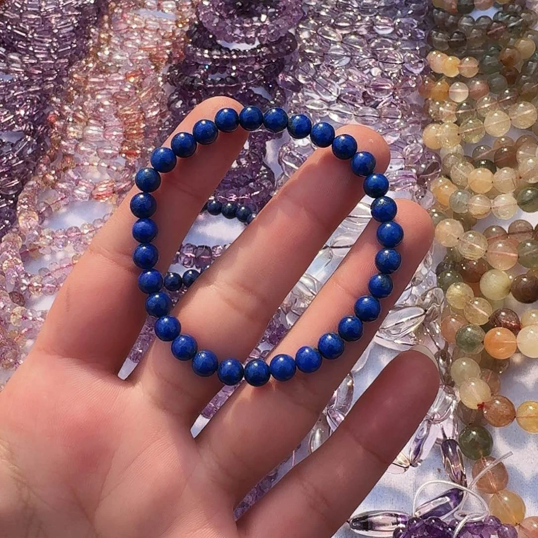 水晶青金水晶手串未镶嵌L*i