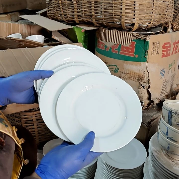 摆件陶瓷盘子碗啥都有6个