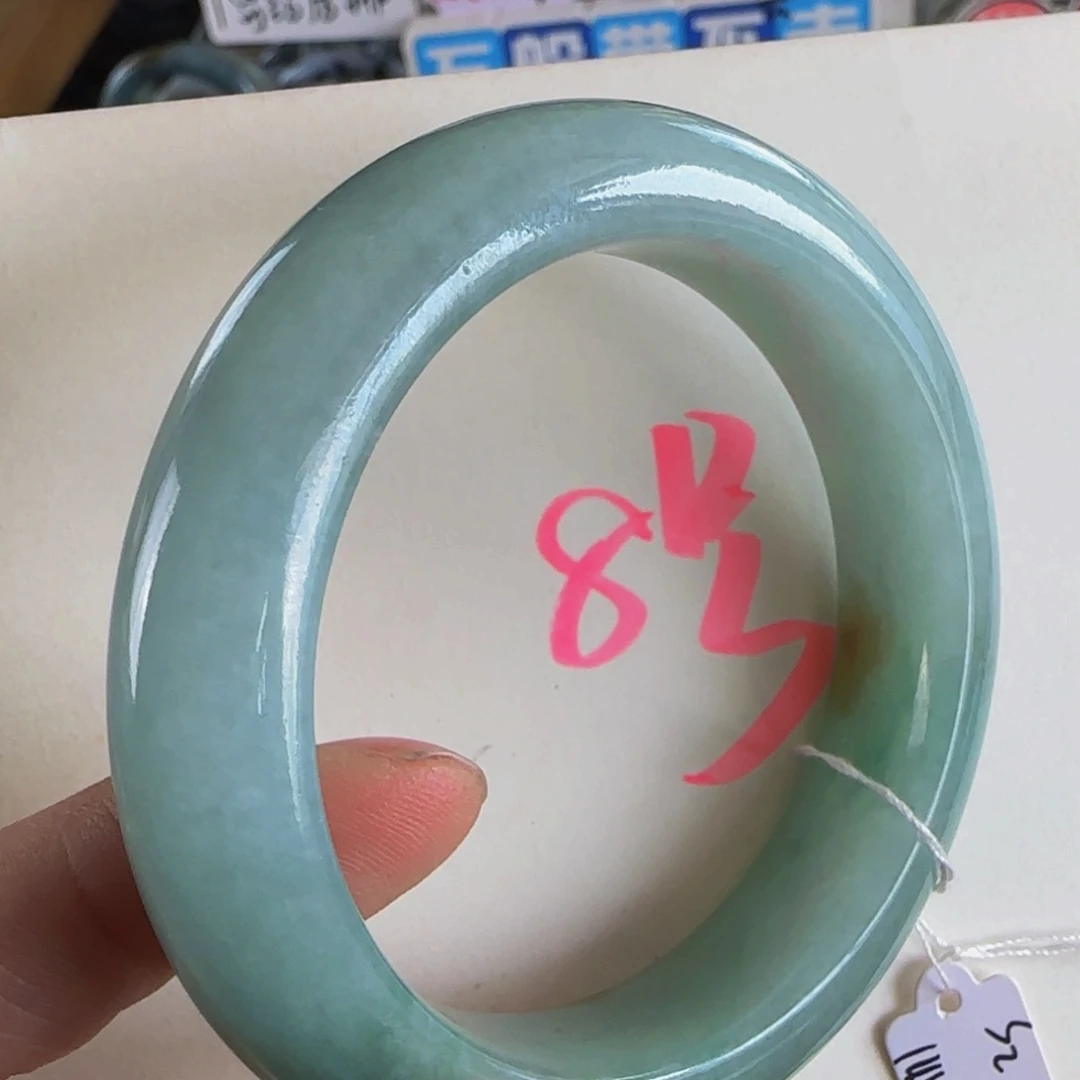 未镶嵌手镯翡翠老坑55