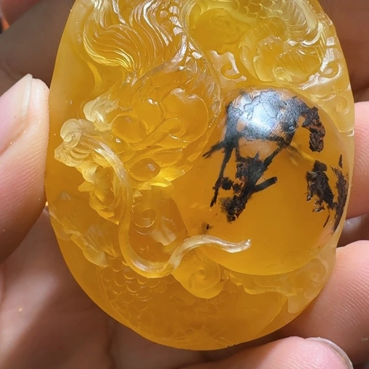 定制琥珀未镶嵌专拍