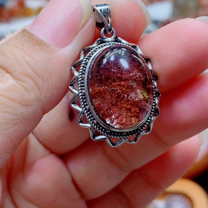 未镶嵌颈饰紫晶水晶