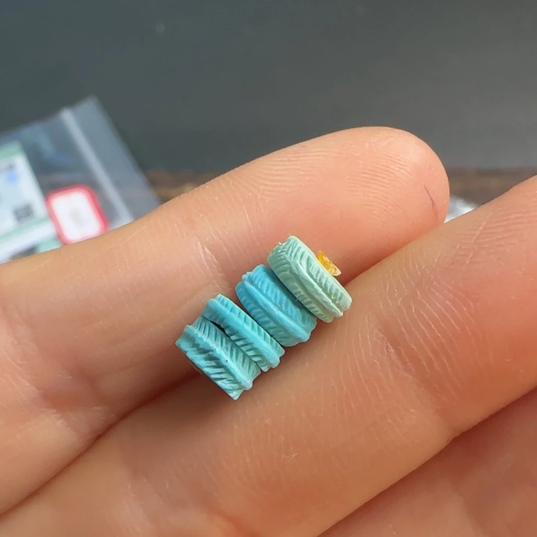 绿松石珠宝半成品未镶嵌