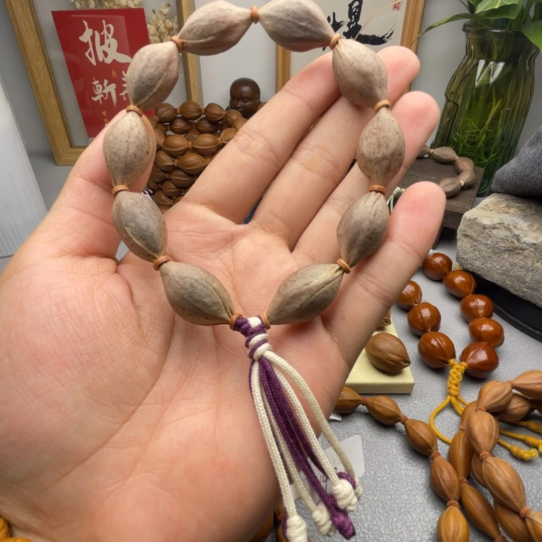 手串/手链橄榄核云栖紫核*14*27