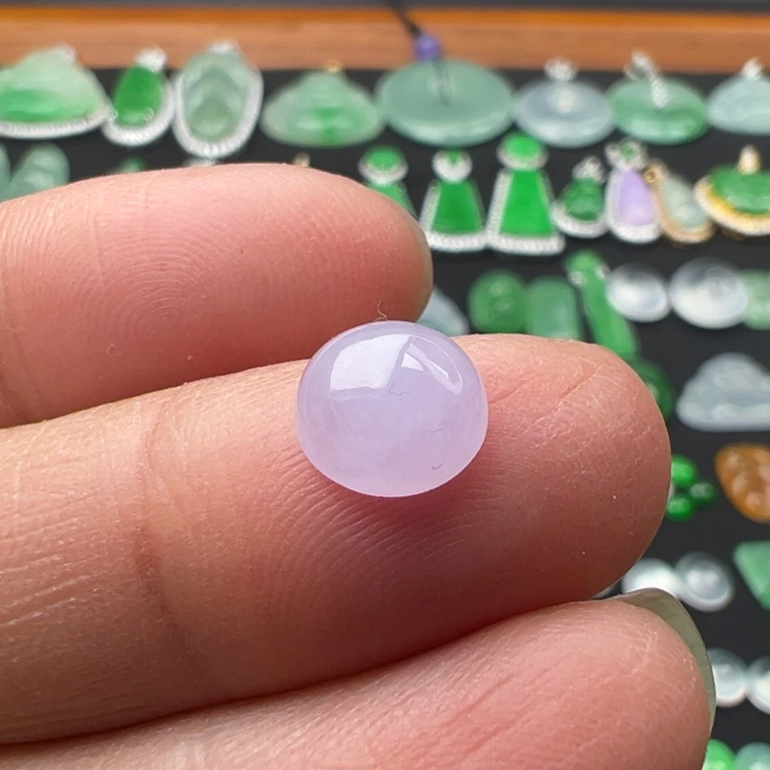 翡翠颈饰未镶嵌蛋8