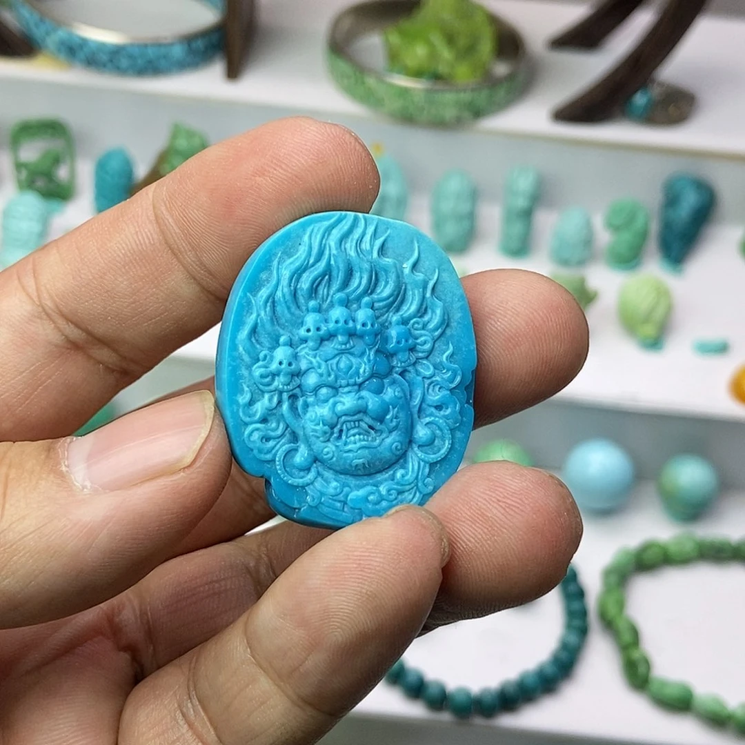绿松石配饰未镶嵌